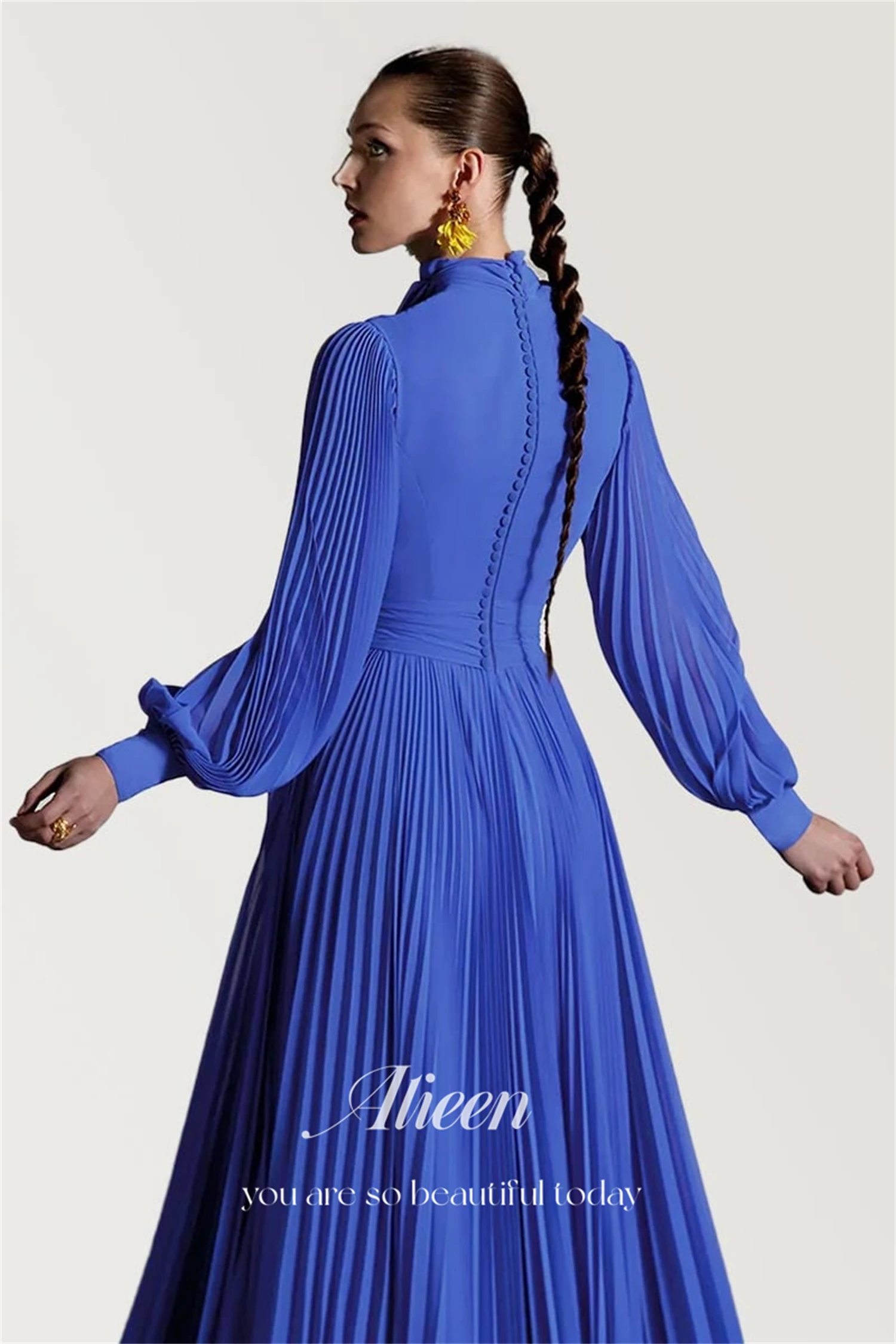 Aileen Vestidos De Fiesta Damskie sukienki wieczorowe na specjalne okazje Dostosowana sukienka ślubna فساتين سهرة Prom