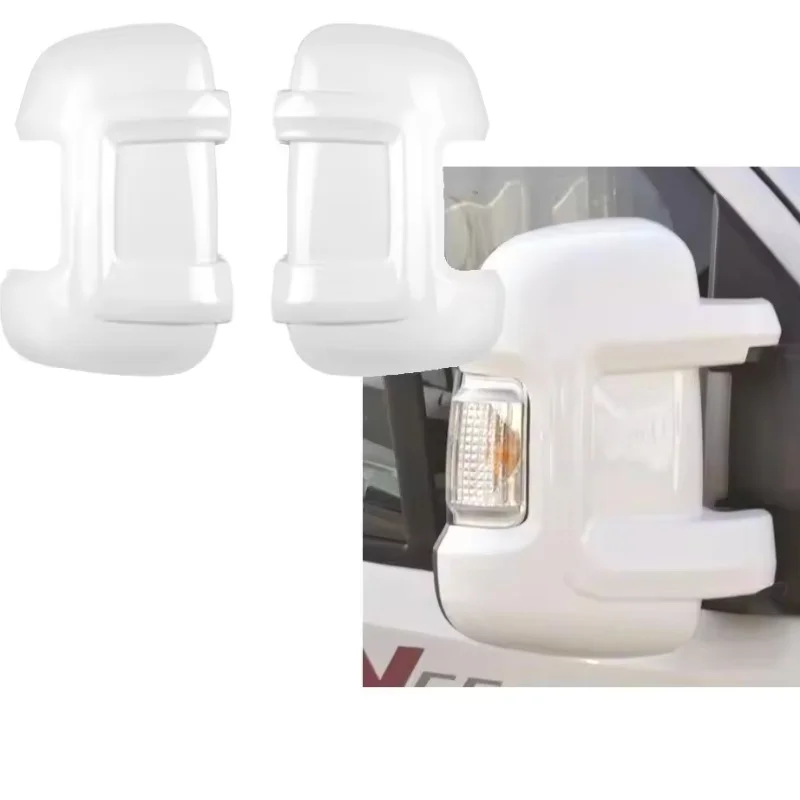 1 Pair High Quality Motorhome Mirror Protectors Guards For Fiat Ducato Peugeot Boxer Relay Long Arm Waterproof Car Accessories
