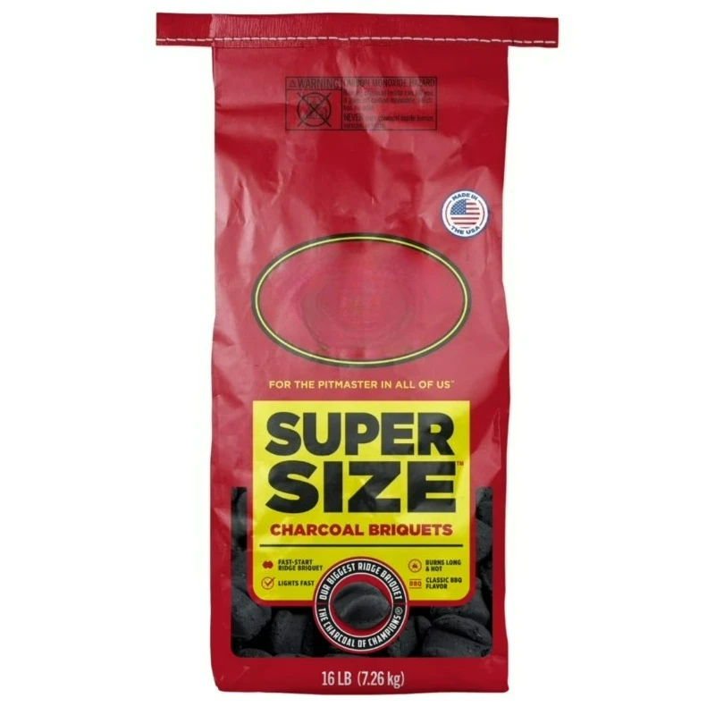 Super Size ™   Charcoal Briquets 16 Lbs