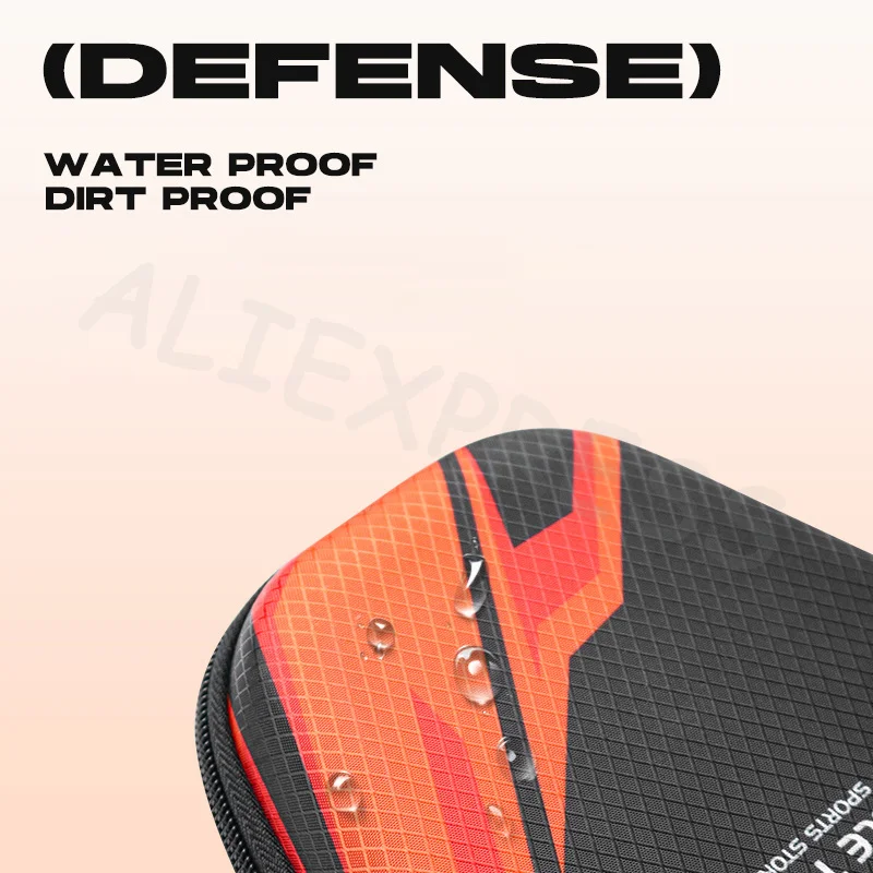 For Ping-Pong Rackets Hard-Faced Table Tennis Racket Bag Dustproof Waterproof Collision Proof Storage Cover