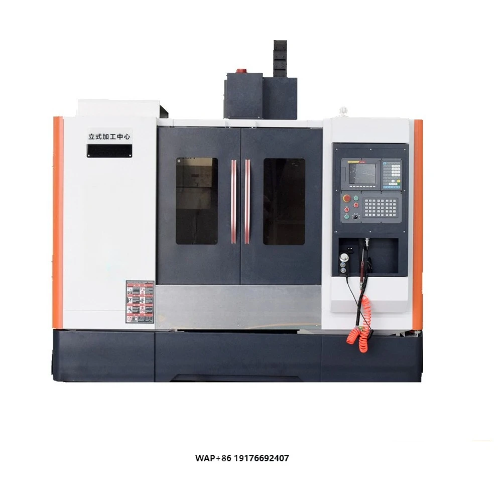 VMC640 Fraiseuse CNC 4-axis VMC650 Machine Tool Machining Center CNC System Vertical Automatic 4-axis CNC Milling Machine