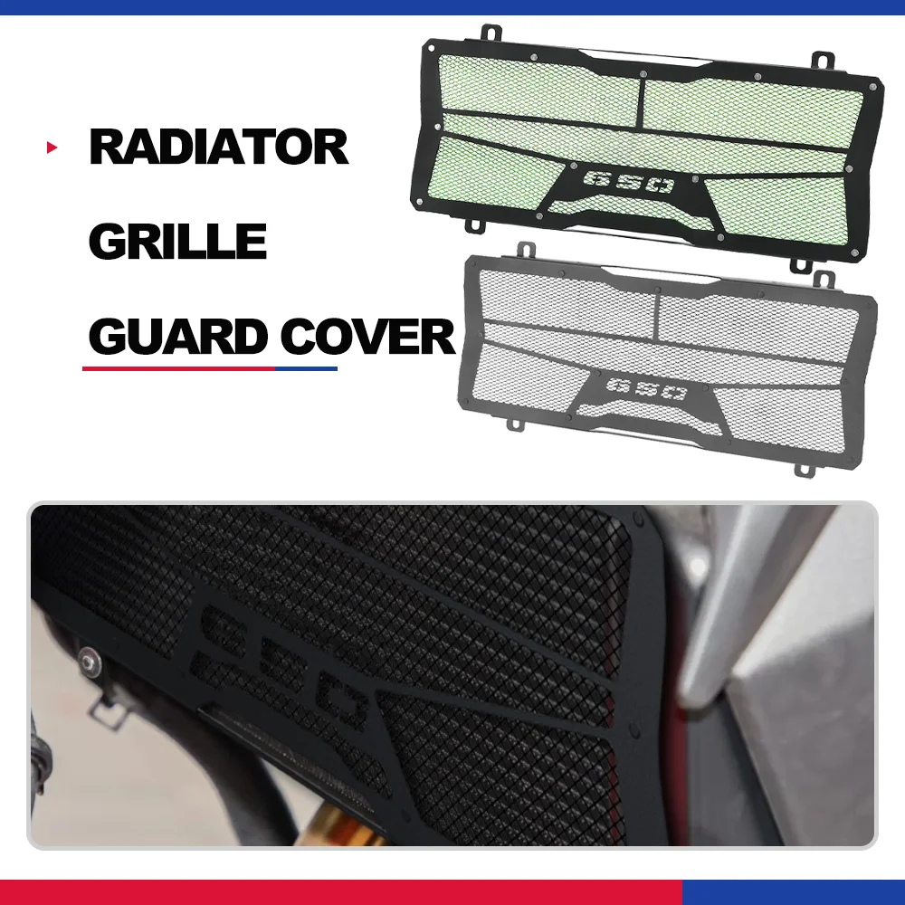 

Z650 Motorcycle Aluminum Radiator Grille Guard Grill Cover Protection For Kawasaki Z650RS Z650 Urban 2022-2024 Z650 Performance