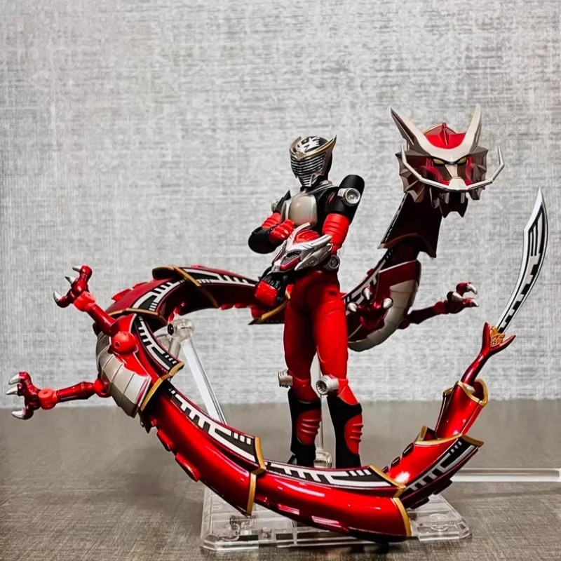 

Фигурка в маске Ryu, модель экшн-куклы, персонаж робота, трансформируемый монстр, модная игрушка, украшение для стола, коллекционный подарок