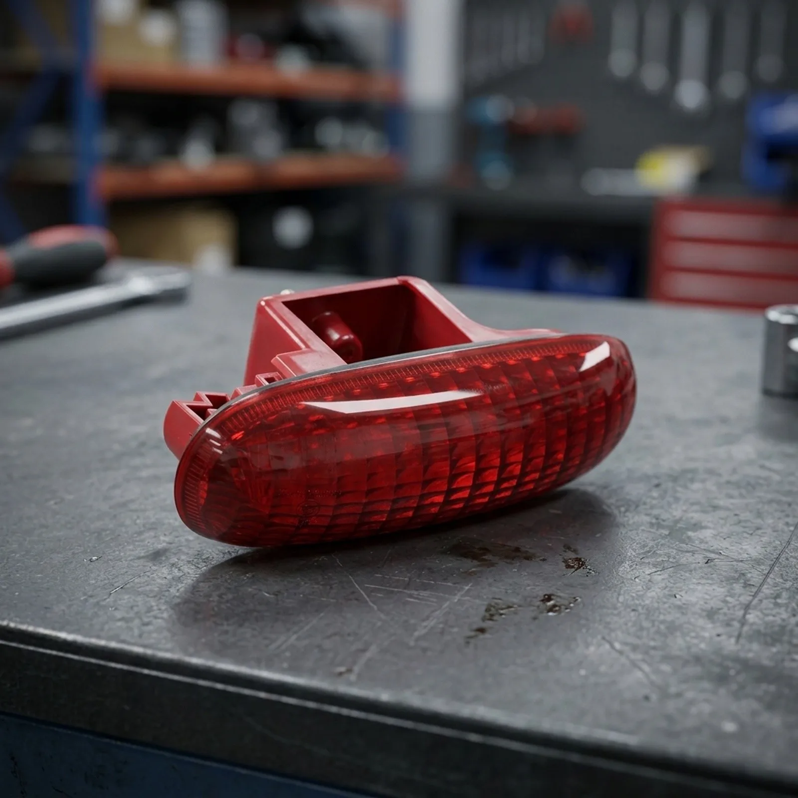 Replacement Brake Lamp 3RD Stop Light 12V Voltage System Red Light Output Easy Installation ABS And PC Material