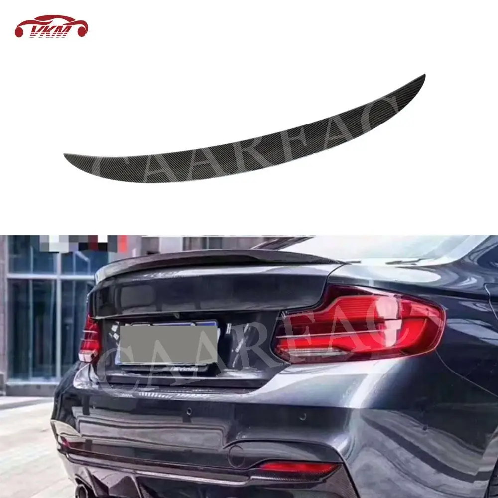 

Duckbill Rear Trunk Wing Spoiler Rear Deck Spoiler Car Wing for BMW 2 Series F22 F87 M2 Coupe 2014-2019 ABS Gloss Black