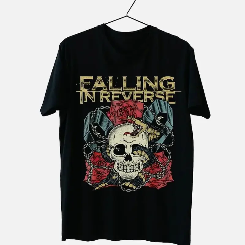 Hot Falling in Reverse T-Shirt, neu, beliebt, schwarz, alle Größen S bis 5XL