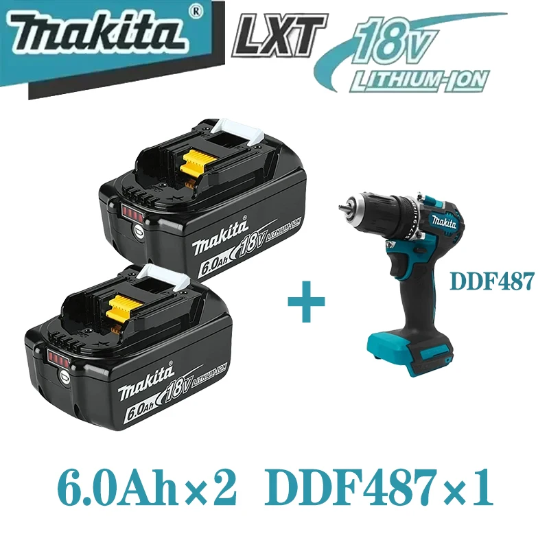 Superaanbieding 100% originele Makita 18V batterij, voor Makita BL1850 BL1840 BL1830B batterij, 6.0Ah 9.0Ah LITHIUM batterij, snellader