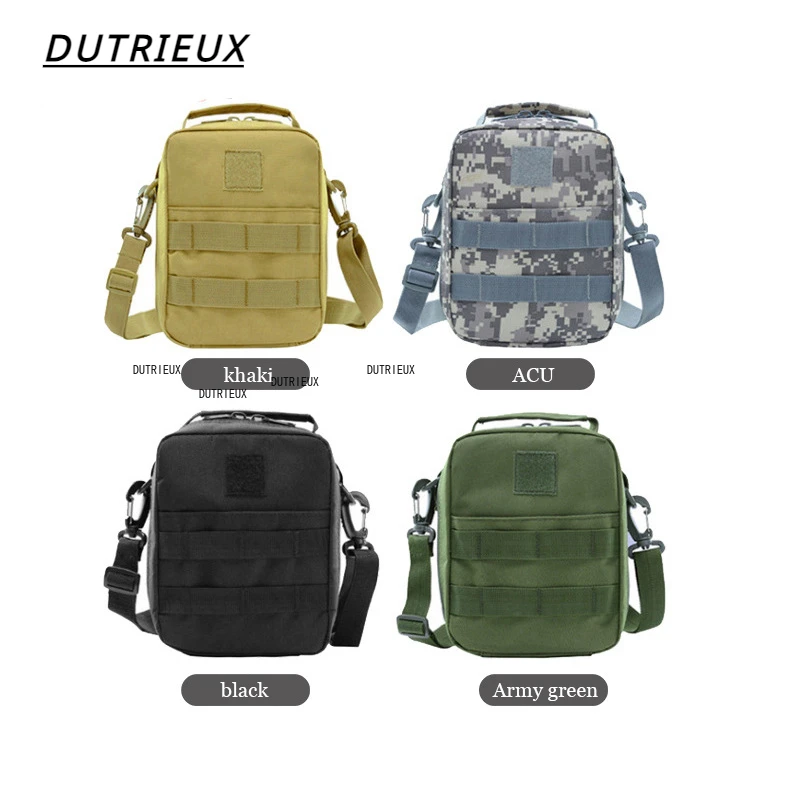 

Outdoor Bags Tactics Molle Pouch Outdoor Sport Oxford Multi-function Slant Bgas Mobile Phone Accessory Army Riding Chest Bag