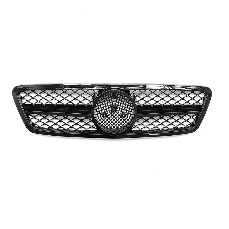 Front Bumper Grille Hood Tuning Racing Grill For Mercedes-Benz C-Class W203 C200 C240 C280 C320 2001-2007 ABS Grills