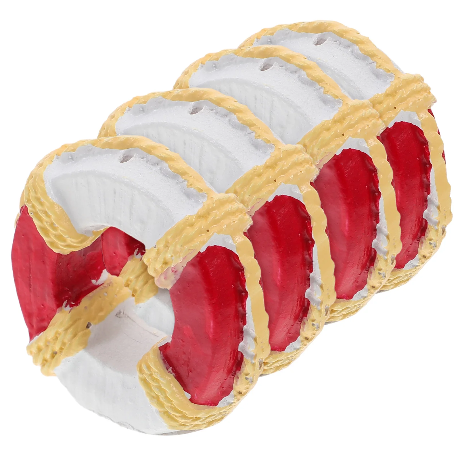 

4pcs Mini Lifebuoy Nautical Decor For Home Wall Marine Landscape Accessories Swim Ring Buoy Boat Party Decorations Craft