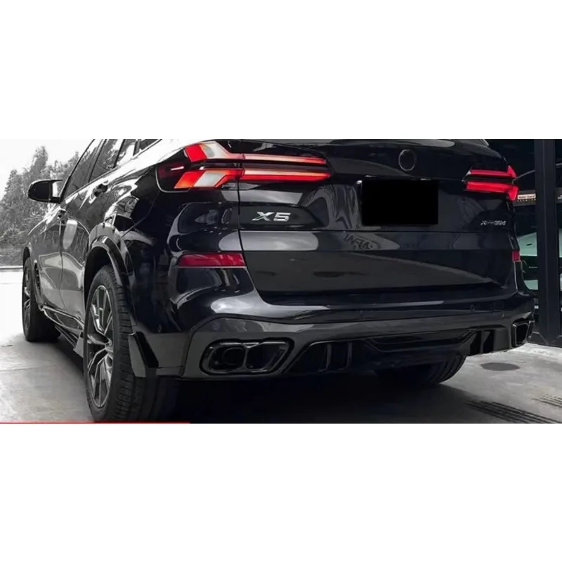 

For BMW X5 G05 2019-2025 Real Diffuser Bumper Lips Spoiler Splitter Body Kit Accessories