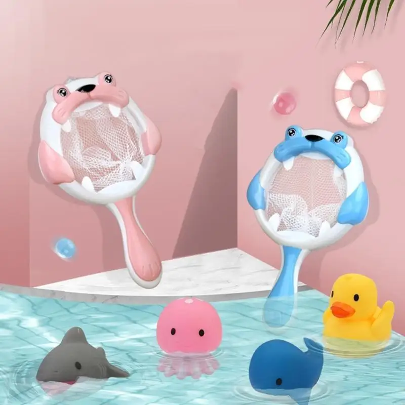 Giocattoli F62D Fish Squeeze giocattolo per Kids Kids Fav per rete da pesca