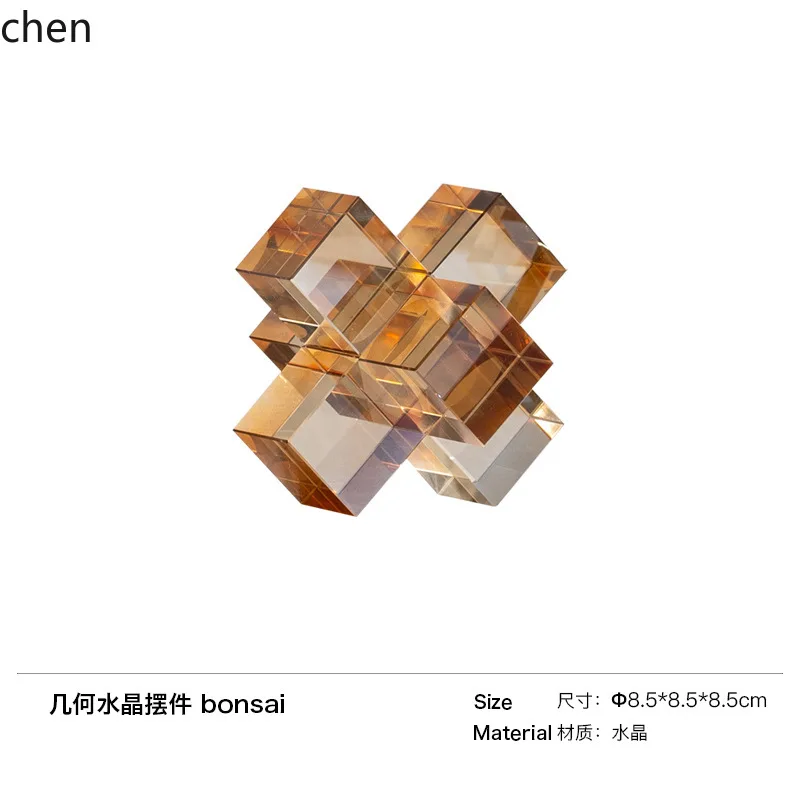 ZML crystal ornament sample room exhibition hall creative high-end ornament wine cabinet decoration