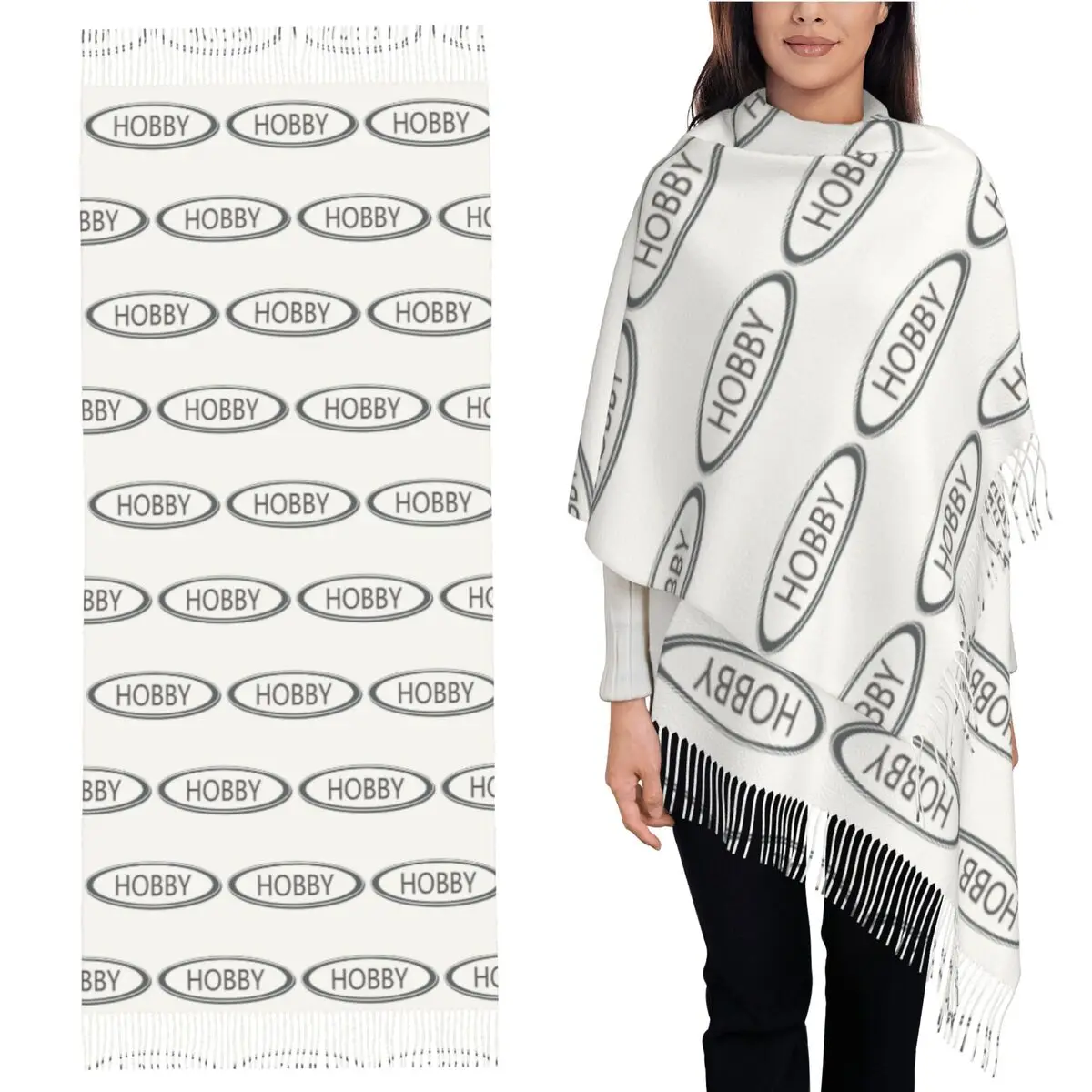 

Hobby Scarf Tassel Scarves for Women Soft Warm Shawls and Wraps Large Fall Winter Shawl Wrap