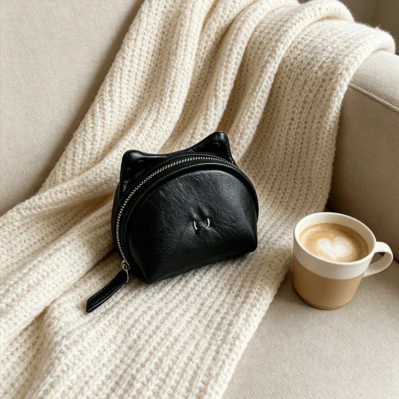 New Creative Frog Shaped Coin Wallet, Neck Hanging Portable Wallet for Keys Lipstick Earphones