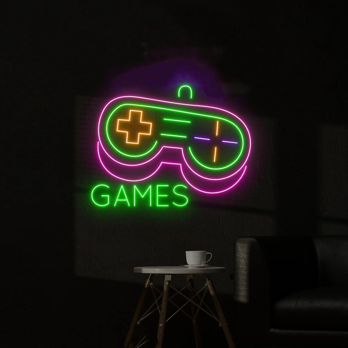 

Games Led Sign Game Controller Neon Sign Game Bar Wall Decor Neon Sign Game Lover Gifts Gamer Room Decor Neon Sign