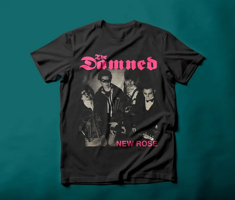 The damned T Shirt new rose long or short sleeves