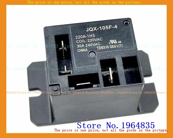 HF/JQX-105F-4 220A-1HS JQX-105F-4 012D-1HS JQX-105F-4 024D-1HS  HF105F-4-012D-1ZS  HF105F-4-024D-1ZS  HF105F-4-220A-1ZS