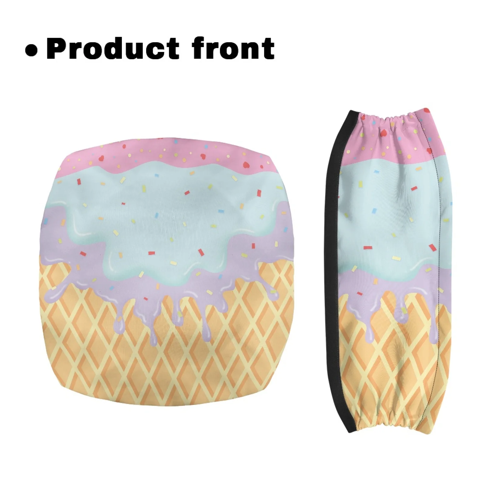 Coloranimal Ice Cream Cone 2 Pieces Walker Cover for Senior Ladies Rollator Walker Seat Cover 2026 Collection