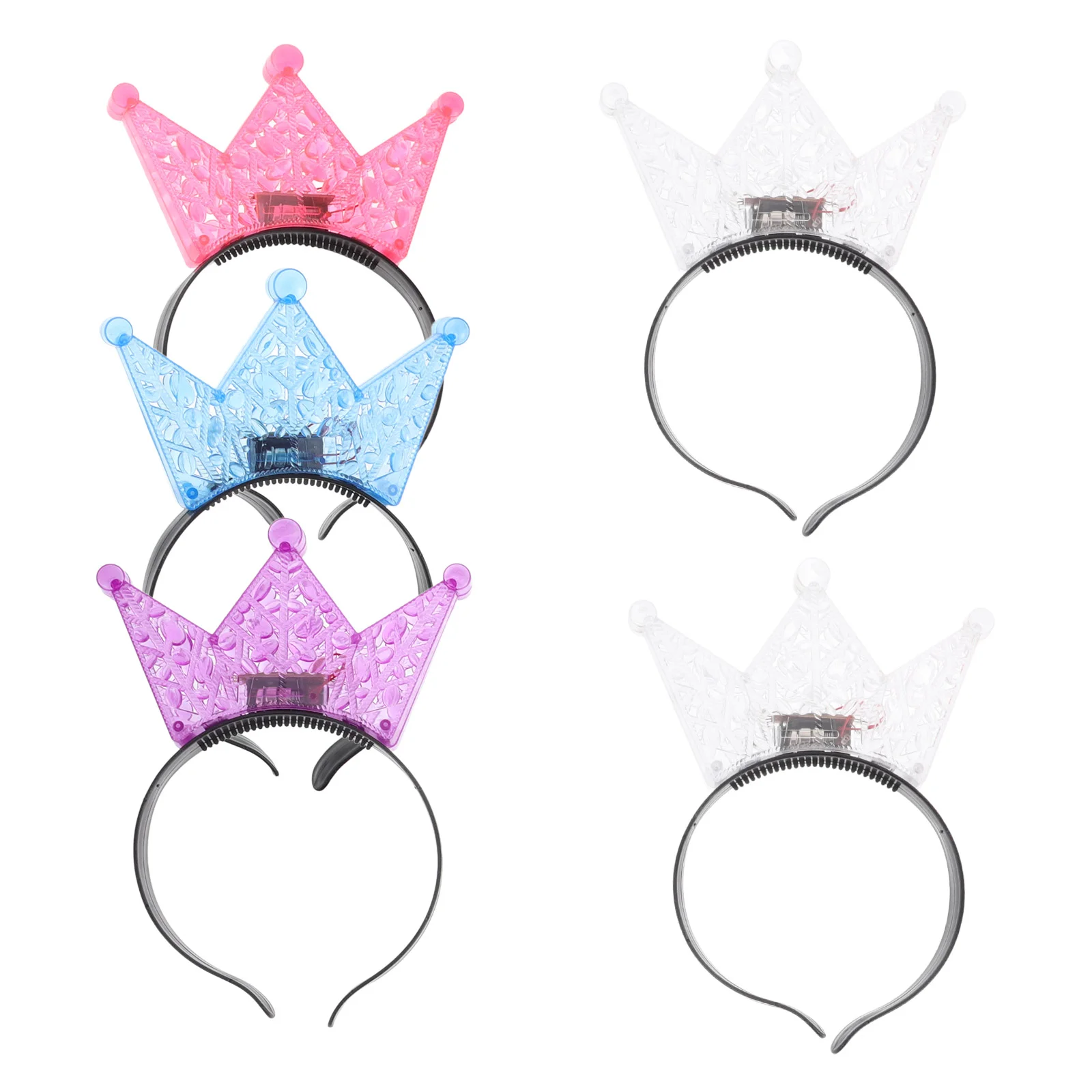 5 Pcs Skincare Headband Children's Place Girls Clothes LED Headwear Newborn Headbands