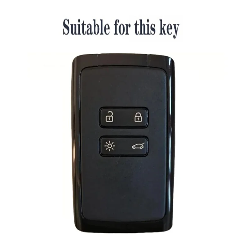 Leather Remote Car Key Cover Case for Dacia Logan 3 for Renault Captur Zoe Espace 5 Clio Megane 4 Arkana Arcan Key Holder Shell