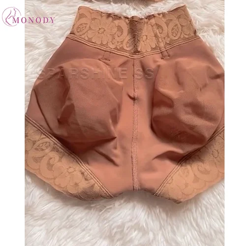 Fajas colombianas de cintura alta para mujer, pantalones cortos levantadores de glúteos, moldeador de cuerpo, bragas con Control de barriga, fajas adelgazantes Bbl, ropa interior