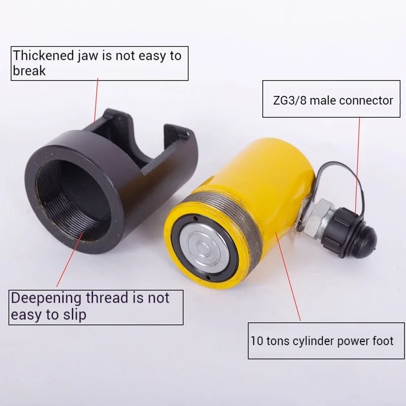 

Hydraulic Pneumatic Ball Head Remover Cylinder Hydraulic Pneumatic Ball Accessories Head Large Truck Disassembly Equipment Tools