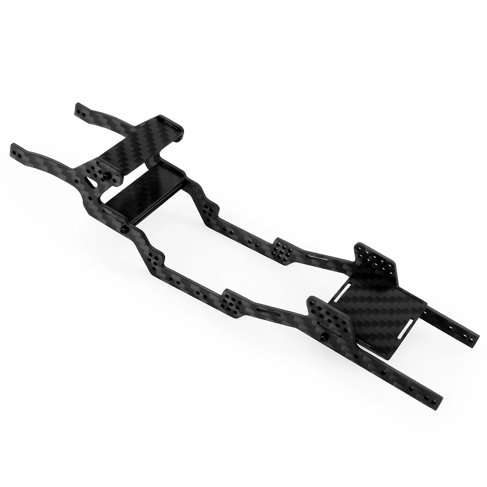 YEAHRUN Carbon Fiber & Aluminum Rock Buggy Frame Body Shell Roll Cage for Axial SCX24 Deadbolt Bronco C10 1/24 RC Crawler Car