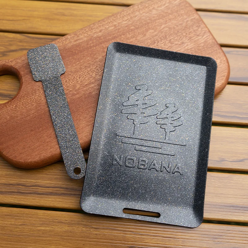 مقلاة خارجية، مقلاة خبز صغيرة غير لاصقة، حجر طبي غير لاصق، مقلاة شواء صغيرة مربعة