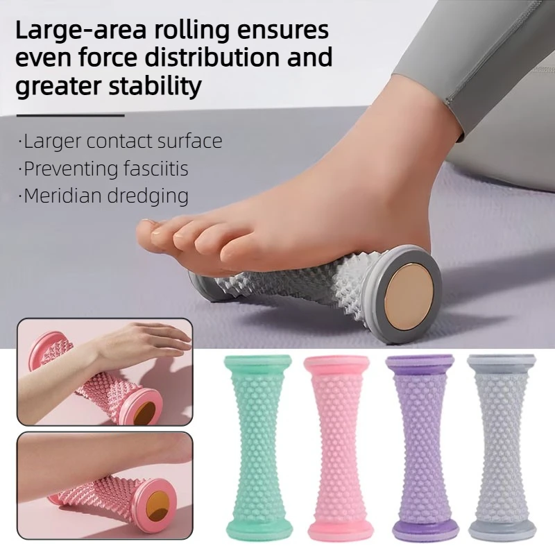 

Массажный ролик для расслабления акупунктурных точек и проработки меридианов, массажер для стоп при плантарном фасциите, тренажер для улучшения состояния плоскостопия