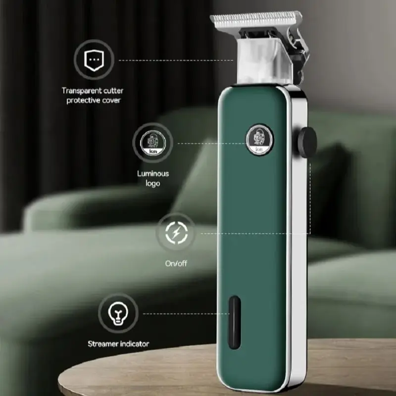 New Design Rechargeable Hair Clippers Tondeuse Kemei Km-5098 Usb Mini Professional Beard Trimmer And Hair Clipper For Men