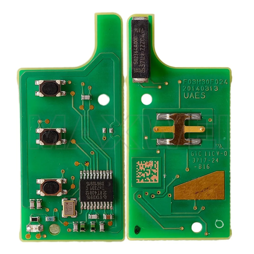 Für Chevrolet S10 Max 2023 2024 Klappbarer Fernschlüssel 433,92 MHz ASK 47 PCF7961X Chip Für Maxus T60 Für MG Original PCB Mit Aufkleber – Detail 5