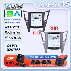 9.7 Inch Android 15 For Subaru Outback Impreza Legacy 2009-2014 Car Radio DSP Autoradio 4G Player WIFI RDS Multimedia AHD Video