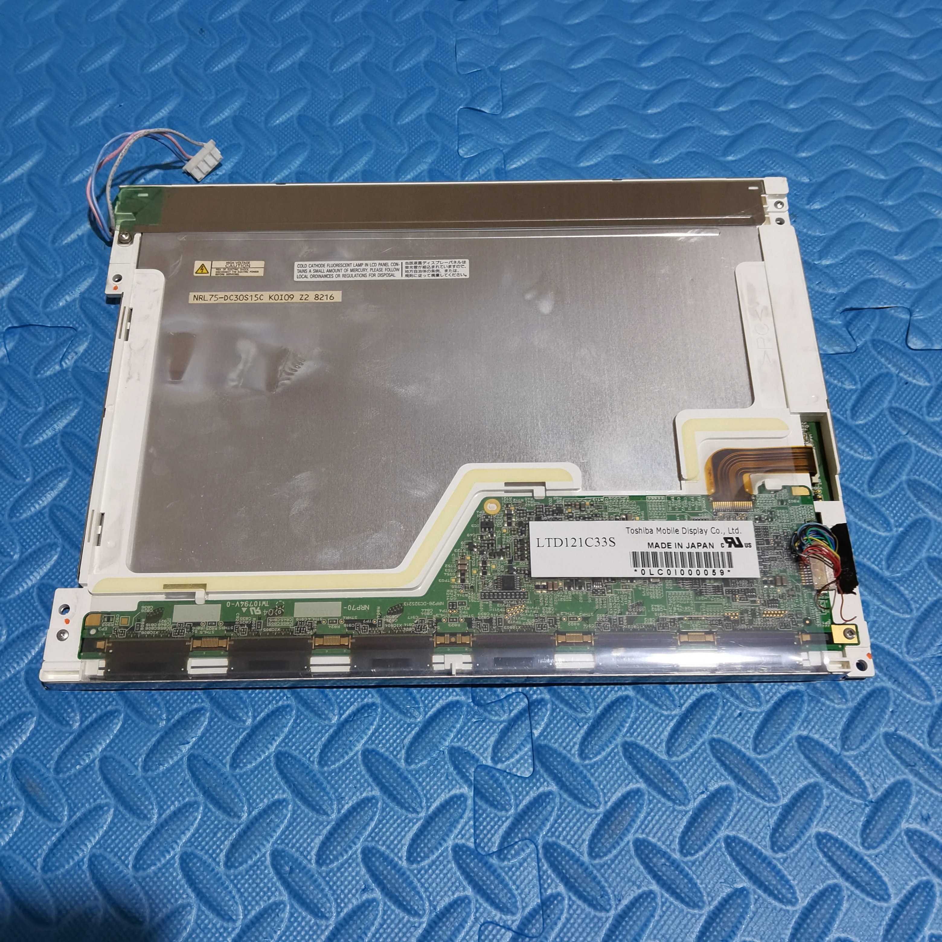 Grade A + LTD121C33S Original 12,1 inch TFT LCD Screen Display Panel