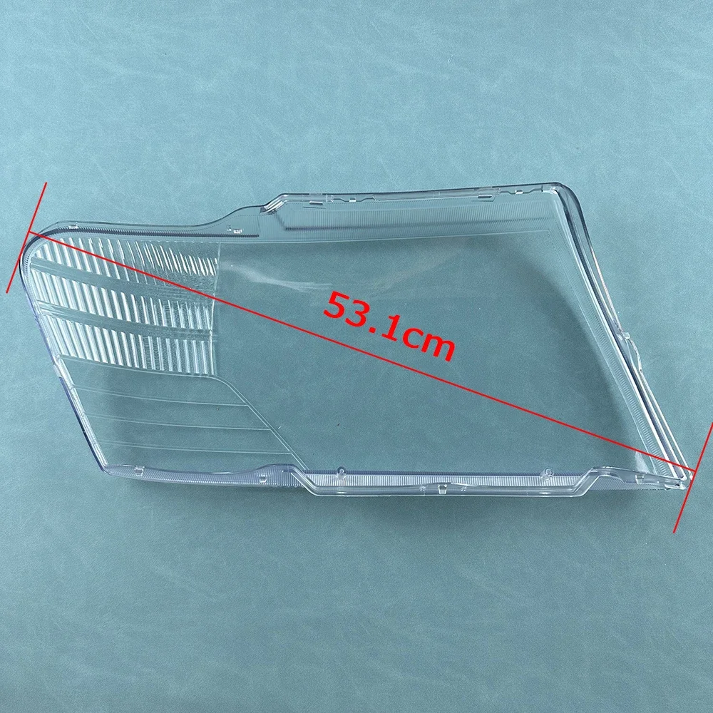 For Mitsubishi Pajero V73 V75 V77 2003-2011 Headlights Shade Transparent Mask Cover Lens Lampshdade Headlamp Shell Plexiglass view 4