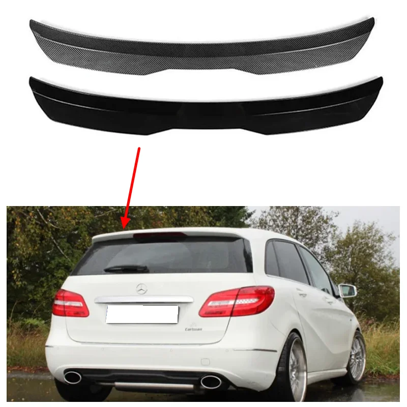Für Benz W246 W245 B200 B45 2009 - 2018 Dachspoiler ABS-Material Auto-Heckspoiler Universal