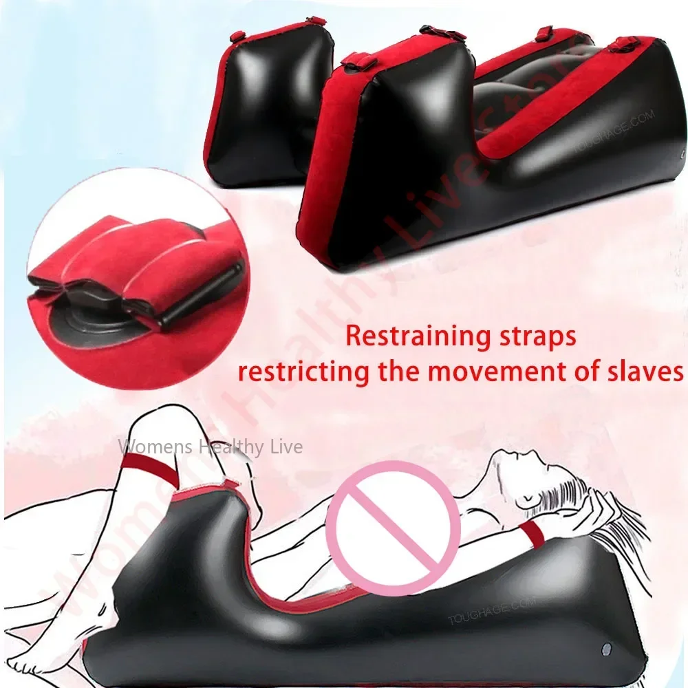 Sex Bondage Furniture Inflatable Air Pump Pillow Sexy Body Position Gay Adults Toys for Woman Couples Accessories Erotic Tools