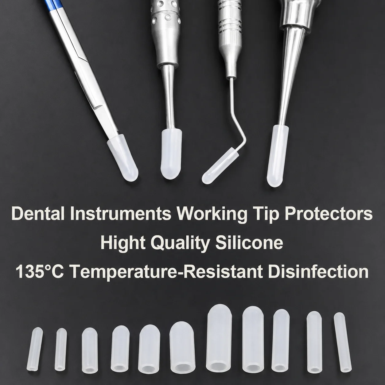 Dental Supplies Instruments Tip Protector Cap Implant Surgical Tools Protection Sleeves Medical Device Cover Dentistry Materials
