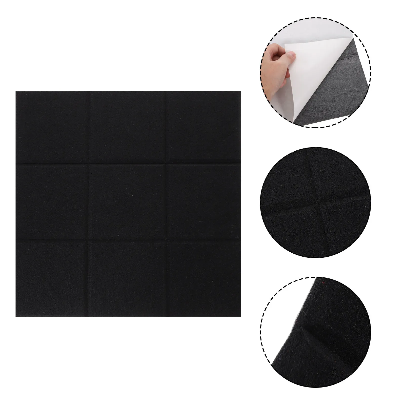 Photo Background Wall Sticker Thick Felt Office Notice Board For Classroom Decorative Display Bulletin Board