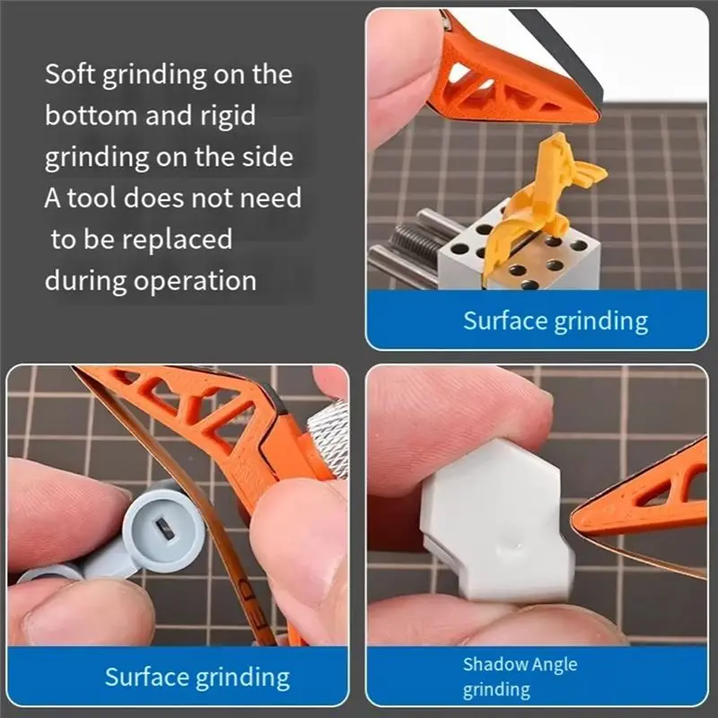 A19F-TS004 Handheld Multifunctional Sander Plastic Model Sanding Tools For Robots Model Building Tools DIY Accessories