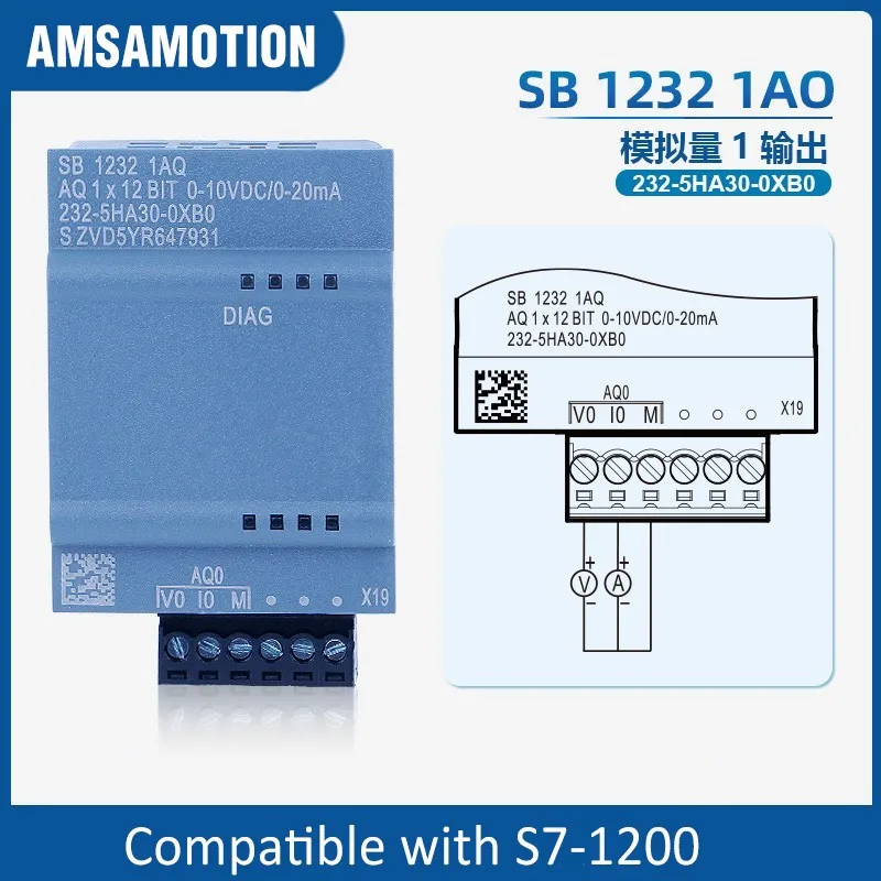 Signaalbord CB1241 Geschikt voor Siemens S7-1200 CPU 1214 RS485-communicatie 241-1CH30-1XB0 234-5HD30-0XB0 222-1BD30