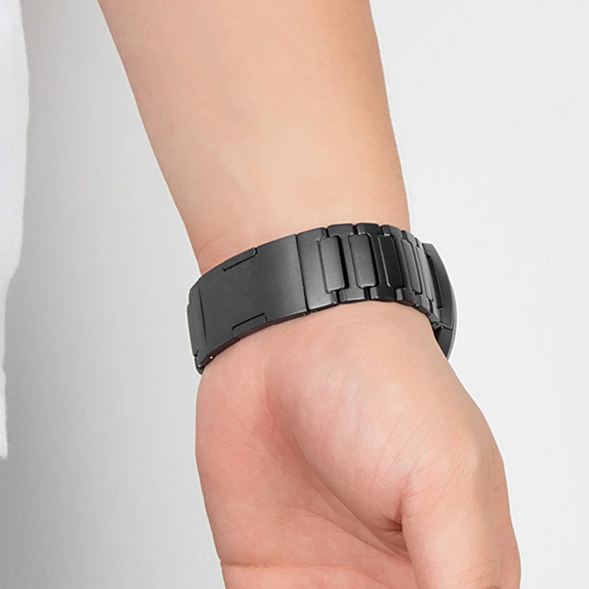 Adjustable Quick‑release Metal Watch Strap Men Business Replacement Wristband for Amazfit T‑Rex 3Pro 3 2 2Ultra T‑Rex Pro