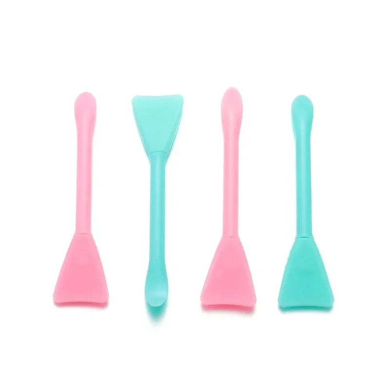 Safe Confortável Silicone Facial Brush, Espátula DIY, Masque Stirring Stick para menina, Cuidados com a pele