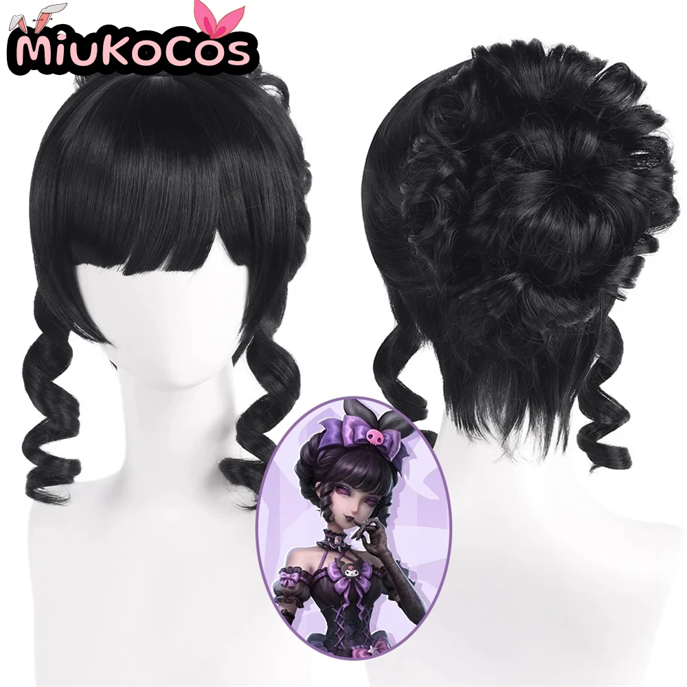 IN STOCK Merry Kuromi Bloody Queen Mary Cosplay Wig MiukoCosplay Game Identity Ⅴ Cosplay