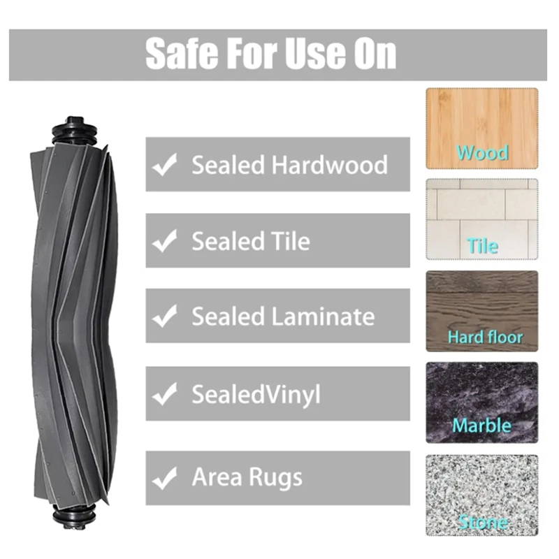 Kit de accesorios para Xiaomi Dreame S10 / S10 Pro, cepillo lateral principal, filtro, mopa, soporte de tela, bolsa de polvo