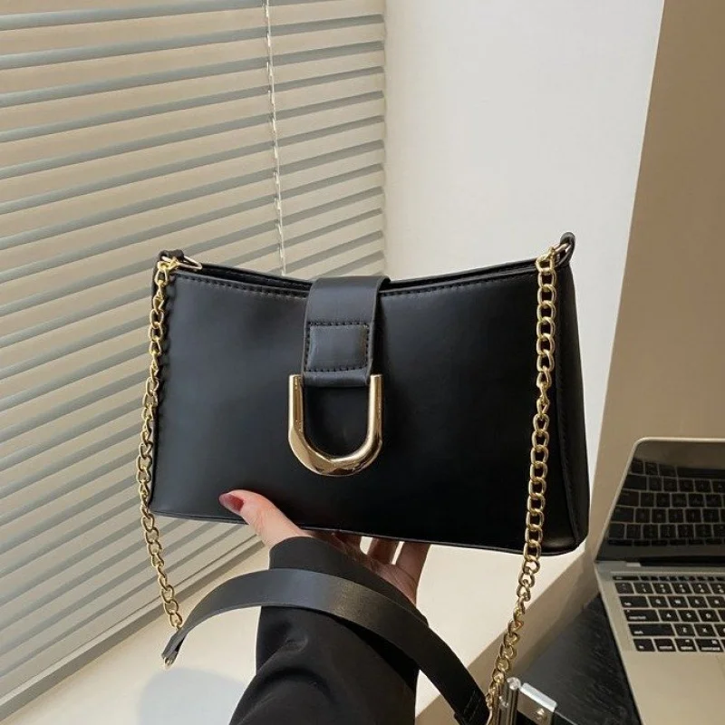

Famous Designer Leather Women's Shoulder Bag High-End Luxury Brand Fashionable Elegant Crossbody Chic Finish Daily Bag​