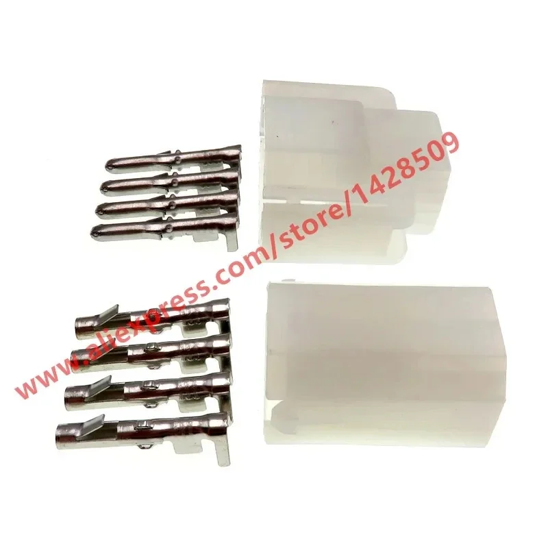 1 Pcs 4 Pin Automotive Electrical Female Male Wiring Harness Socket Auto Plugs