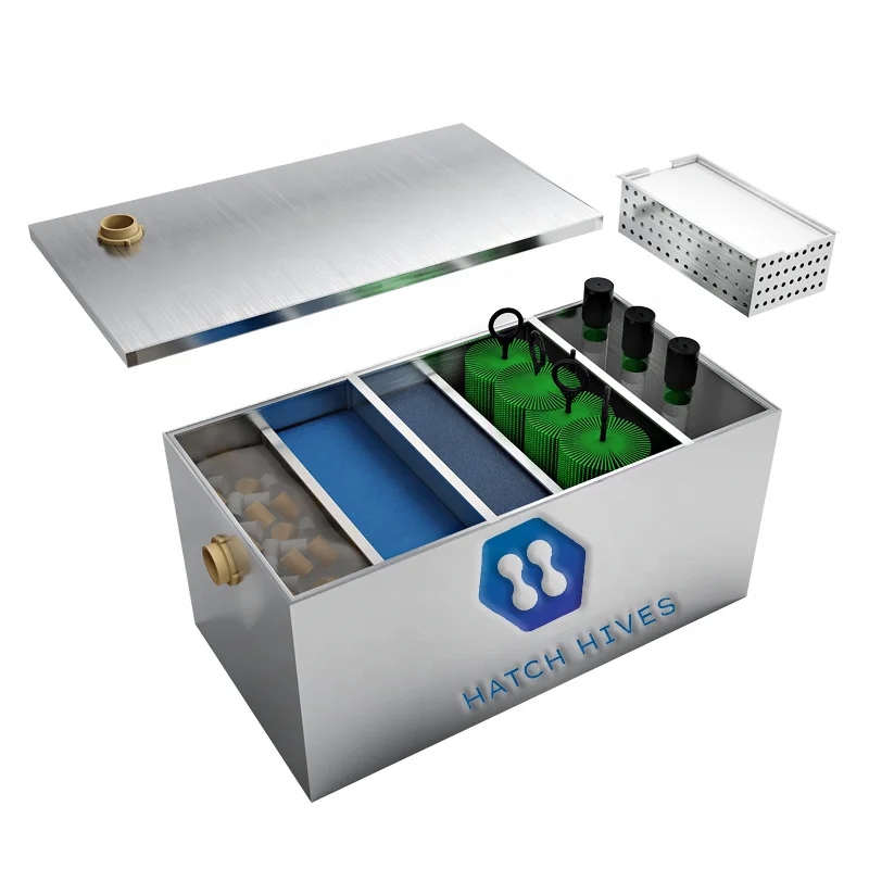 

Высокопроизводительная система фильтрации воды для пруда кои в аквакультуре для повышения качества воды