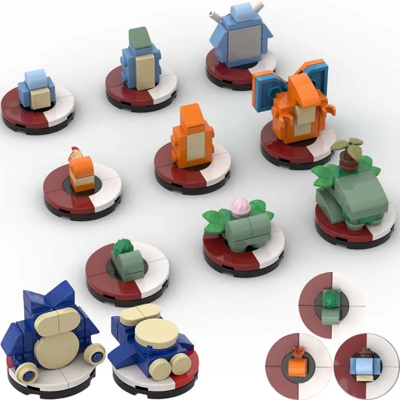 

Пикачу в сборе, аниме-модель, набор игрушек, сделай сам, креативный настольный аниме, окружающие игрушки, модели орнаментов, детские подарки, аксессуары