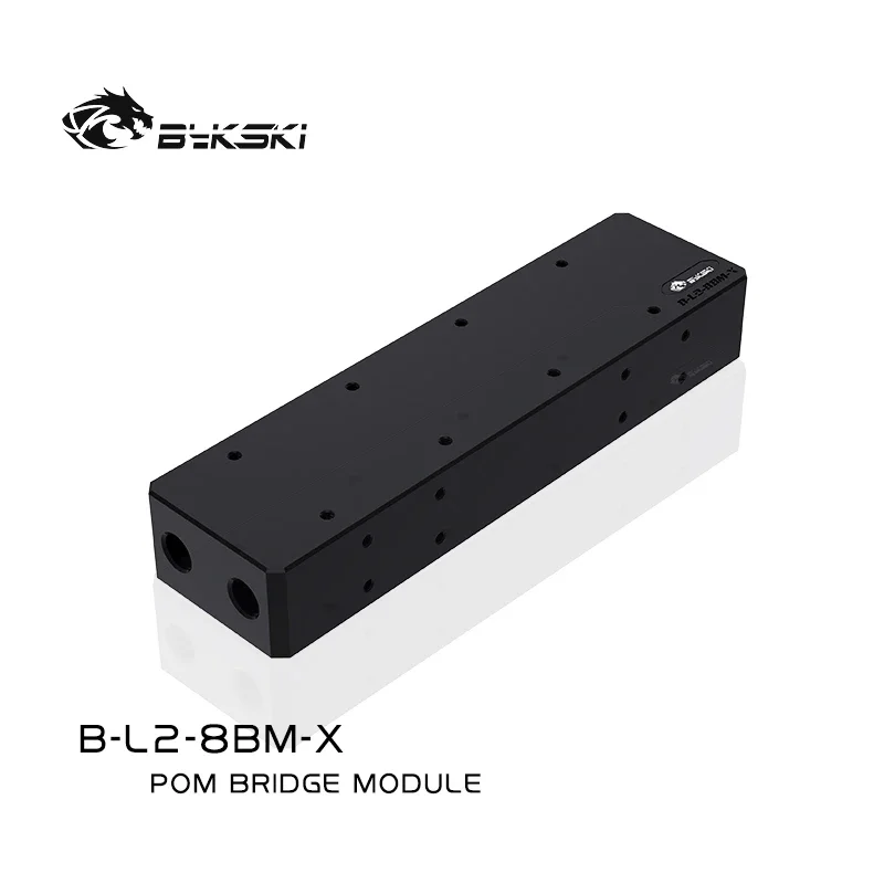 Bykski B-L2-8BM-X,Computer Server Bridge Module,POM Multi GPUs Connector,Graphics Cards Parallel Block,VGA Mounting Tool